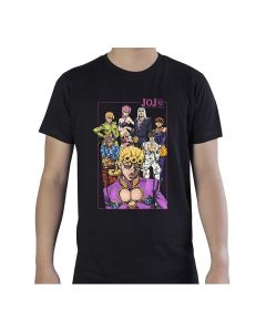 Jojos-Bizarre-Adventure-Group-schwarz-T-Shirt-1