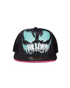 Marvel-Venom-Schwarz-Pink-Trucker-Snapback-1