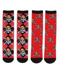 One-Piece-Stohhut-Logo-Unisex-Groesse-LXL-2er-Pack-Socken-1
