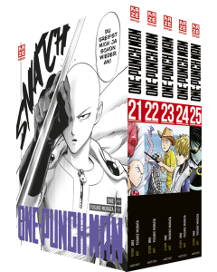 One-Punch-Man-21-25-Manga-im-Sammelschuber-Neu-1