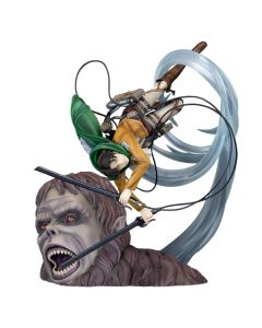 PREORDER - Attack on Titan PVC Statue 1/7 Levi vs Beast Titan Ver. 28 cm