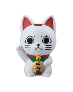 PREORDER - Dandadan Occultic Sofubi Collection Vinyl Figur Turbo Granny Fortune Cat Ver. 15 cm