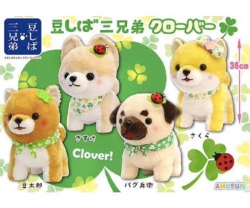 AmuFun-verschiedene-Hunde-Sammelposition-36cm-Pluesch-1