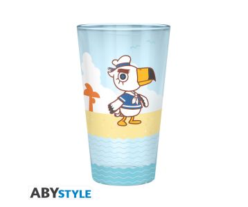 Animal Crossing - Strand Charaktere - 400ml Glas