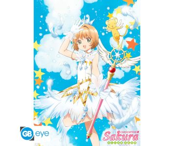Cardcaptor-Sakura-Sakura-Wand-52x38cm-Chibi-Poster-1
