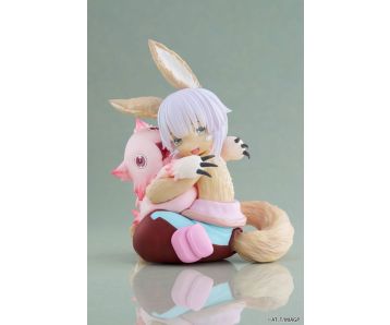 Made in Abyss: The Golden City of the Scorching Sun PVC Statue Desktop Cute Figure Nanachi & Mitty Reissue 13 cm
