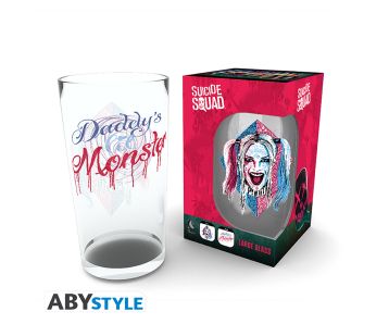 DC-Comics-Harley-Quinn-Face-400ml-Grosses-Glas-1