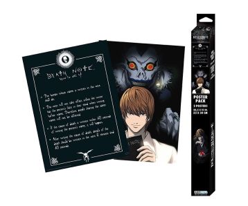 Death-Note-Light-Death-Note-Chibi-Poster-Set-52x38-Poster-1
