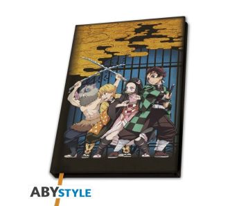 Demon-Slayer-Gruppe-A5-Notizbuch-1