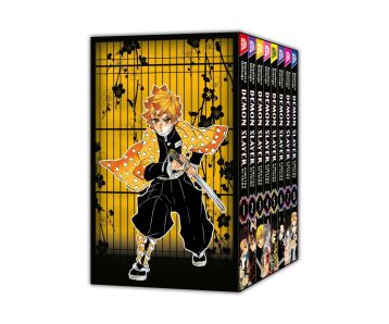 Demon-Slayer-Kimetsu-no-Yaiba-01-08-Manga-im-Sammelschuber-N