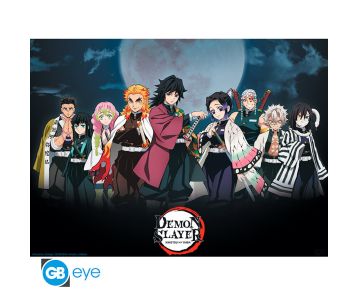 Demon-Slayer-Saeulen-52x38cm-Chibi-Poster-1