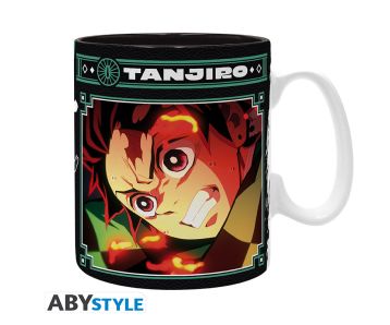 Demon-Slayer-Tanjiro-black-green-460ml-Tasse-1