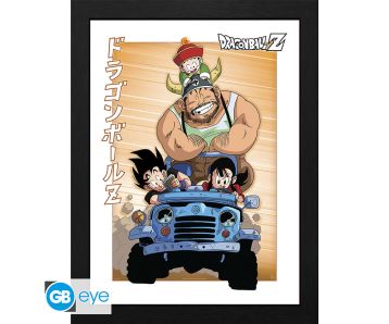 Dragon-Ball-Family-Road-Trip-30x40cm-Rahmenbild-1