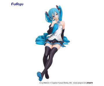 Hatsune Miku Noodle Stopper PVC Statue Kuroboshi Kouhaku Ver. (re-run) 14 cm