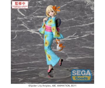 Lycoris Recoil Luminasta PVC Statue Chisato Nishikigi Festival in Yukata 19 cm