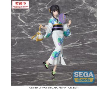 Lycoris Recoil Luminasta PVC Statue Takina Inoue Festival in Yukata 19 cm