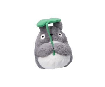 Mein Nachbar Totoro - Nakayoshi Totoro with Leaf - 15cm Pl&uuml;sch