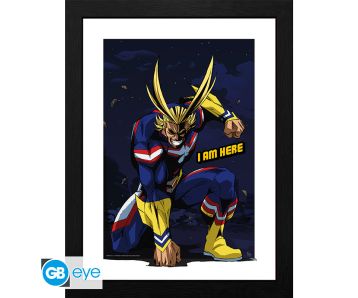 My-Hero-Academia-All-Might-30x40cm-Rahmenbild-1
