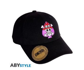 One Piece - Aces Totenkopf - schwarz - Kappe