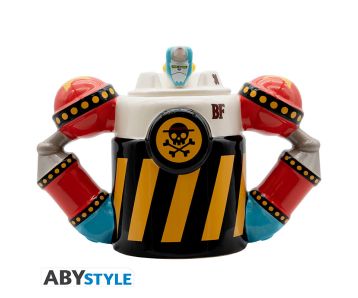 One Piece - Eisenpirat Franky Shogun - 3D - 450ml Tasse