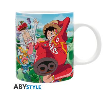 One-Piece-Luffy-Vegapunk-320ml-Tasse-1