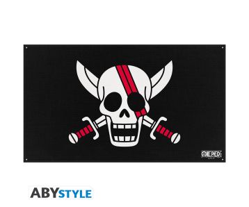 One Piece - Red hair Pirates - 70x120cm Flagge
