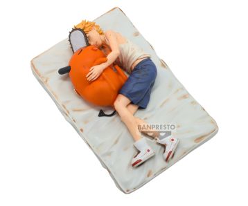 PREORDER - Wave 137 - Chainsaw Man - Denki & Pochita Break Time Collection - 14cm PVC Statue