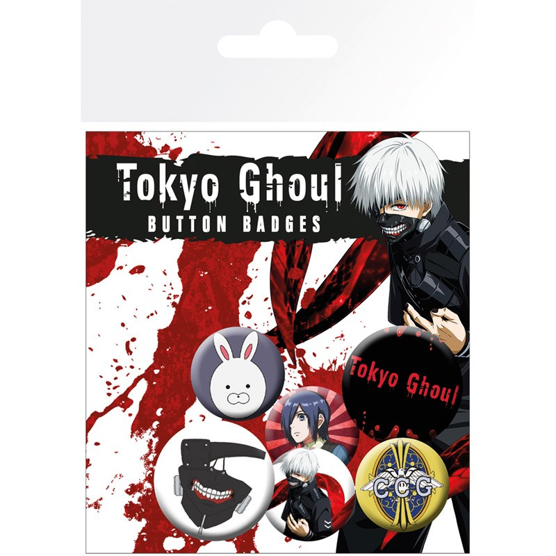 Tokyo Ghoul - Mix X4 - Badge Pack - Button