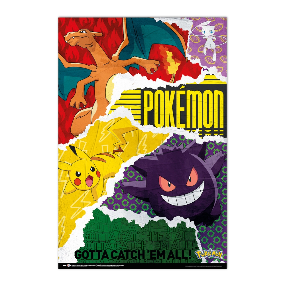 Pokemon - Gotta Catch' Em All! - 91,5x61 Poster