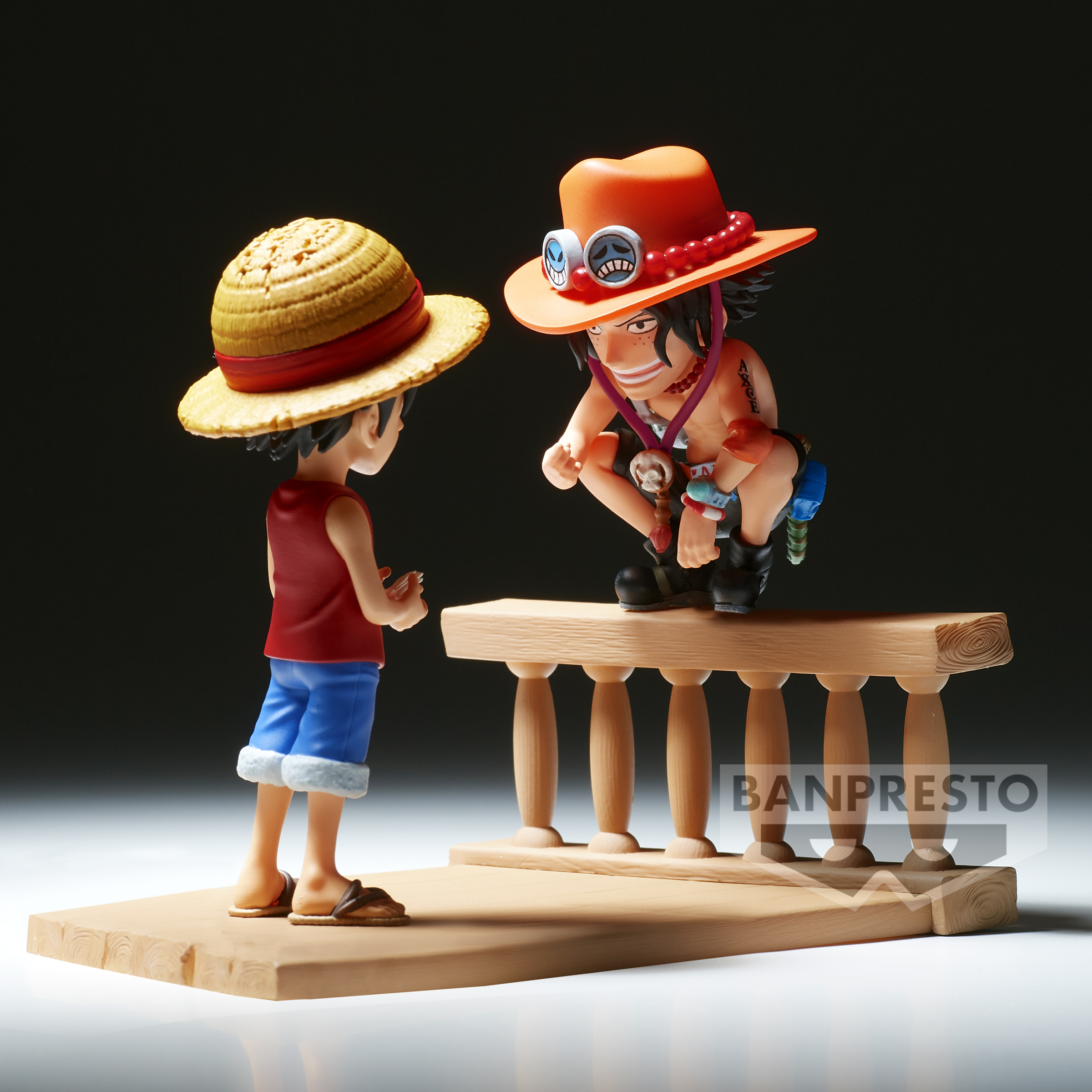 PREORDER - WAVE 117 - One Piece - Monkey D. Luffy & Portgas D. Ace - 8cm PVC Statue