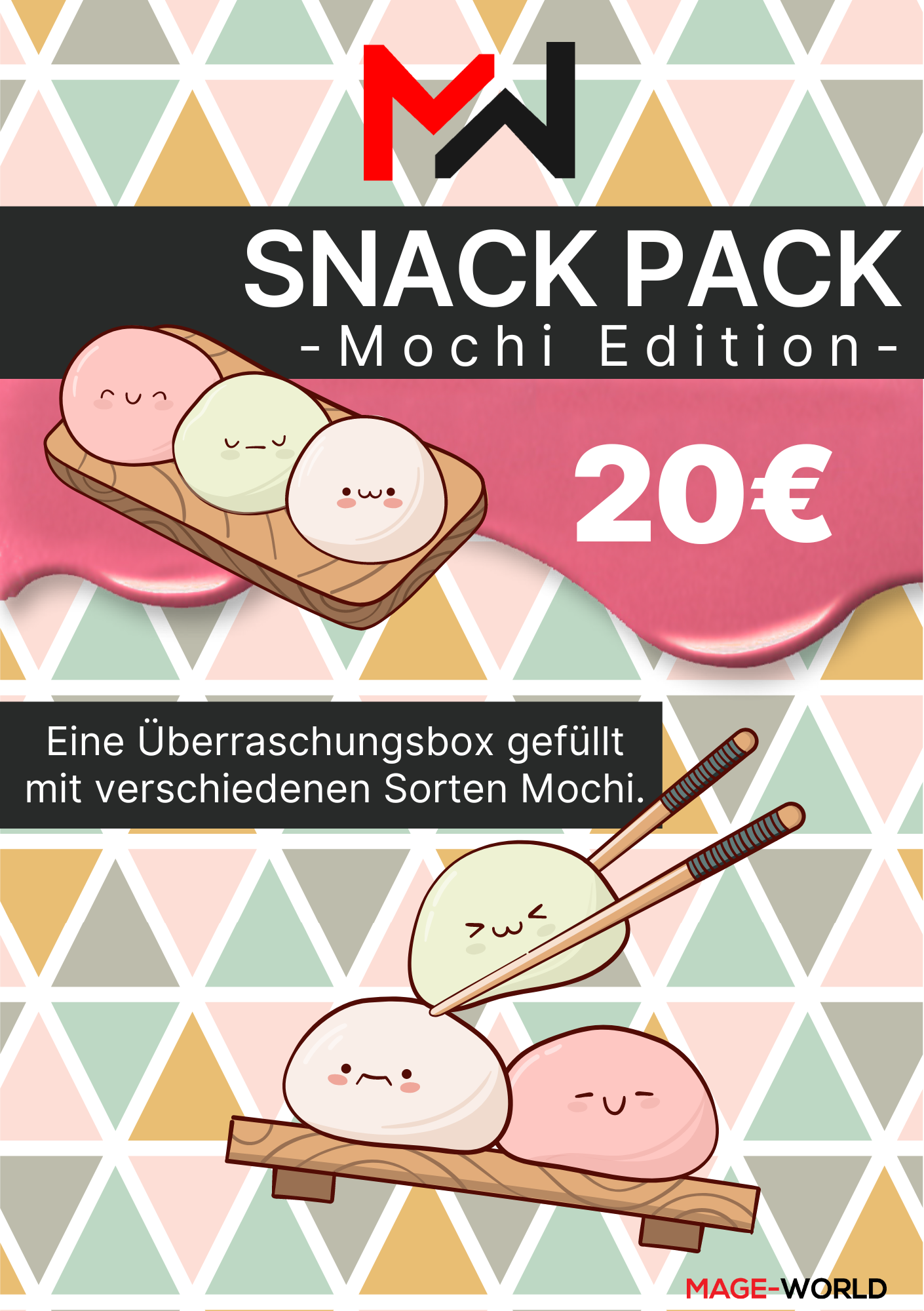 Mochi Snack Pack Überraschungsbox