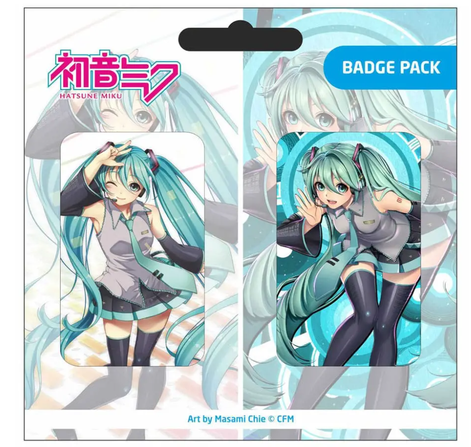 Hatsune Miku - Miku Set - Badge Pack